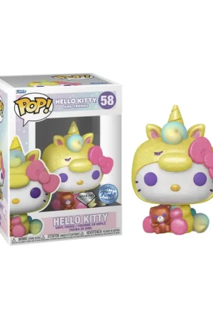 HELLO KITTY - POP Sanrio N° 58 - Hello Kitty (Diamond) Pop figur Premium