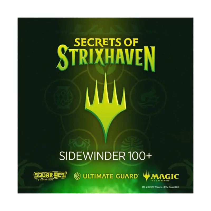 Ultimate Guard Sidewinder 100+ Xenoskin Magic: The Gathering "Secrets of Strixhaven" - White Mythic 1 (Alternate Art) Aanbieding