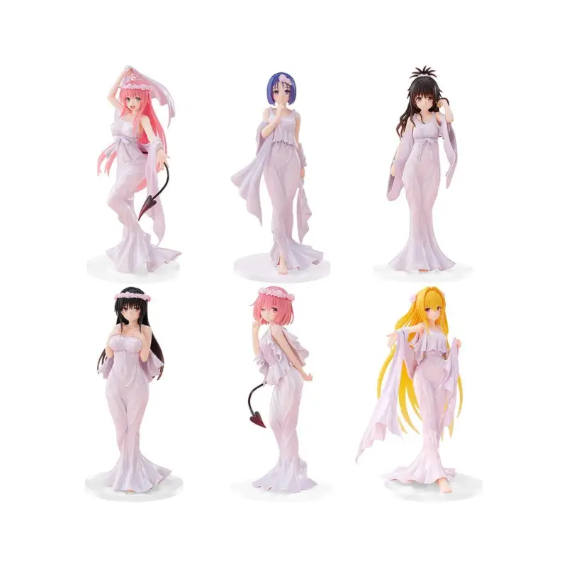 To Love-Ru Darkness Figure Set CHILLfigg 15th: Goddess Dress Ver. 16 cm Blind Box Collection (6) Goedkoop