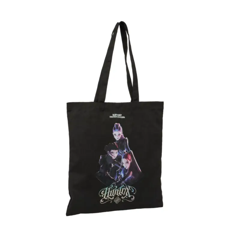 KPOP DEMON HUNTERS - Huntrix - Tote Bag Black Populair