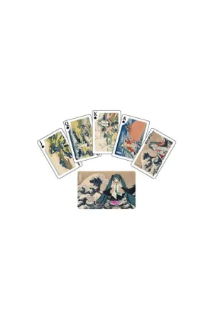 Beste Prijs Katsushika Hokusai x Hatsune Miku playing card game