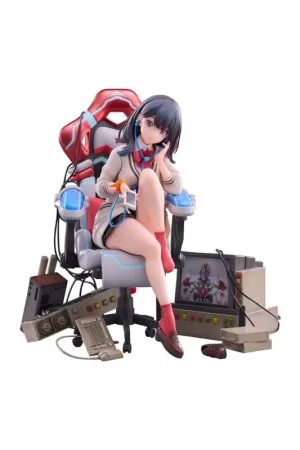 Bestel Nu SSSS. Gridman Universe BiCute Bunnies Figure Rikka Takarada Gaming Chair Ver. 19cm
