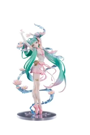 Bestel Nu Hatsune Miku F:NEX Figure 1/7 Water lily Ver. 27cm Figuurtje