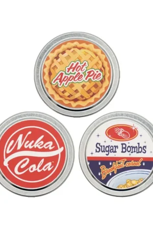 Fallout pack 3 Vault Dweller's candles 6 cm Finale Uitverkoop