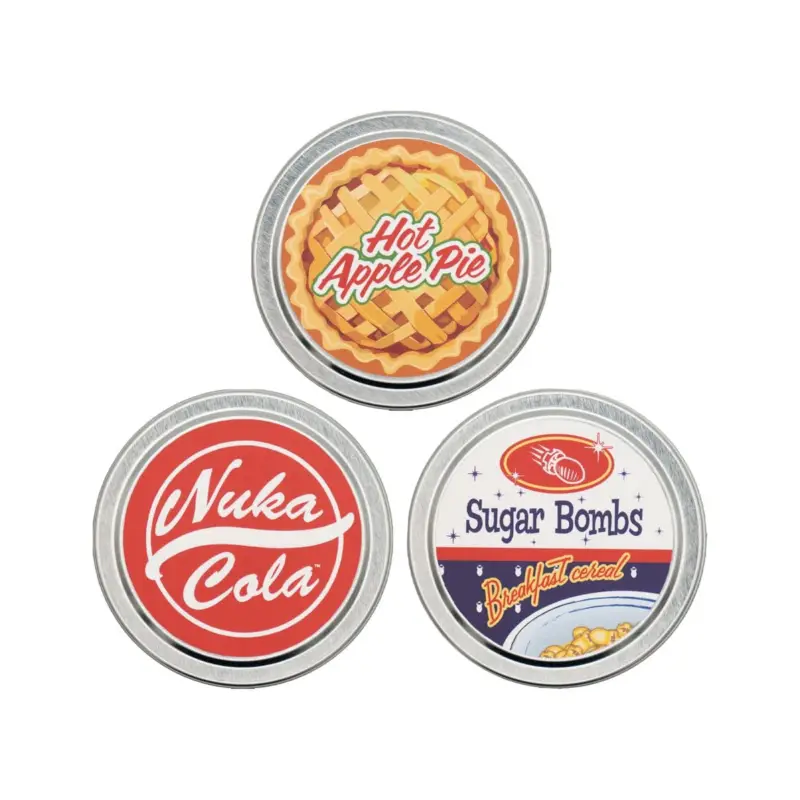 Fallout pack 3 Vault Dweller's candles 6 cm Finale Uitverkoop