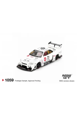 Nissan gtr (r34) super silhouette 23 athlete/collet 2024 (rhd) Miniatuur Premium