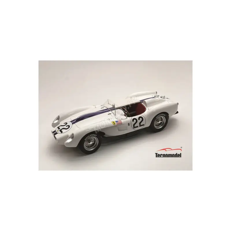 Merkproduct Ferrari 250 tr pontoon-fender 22 hugus/erickson equipe ed hugus 24h du mans 1958 Miniatuur