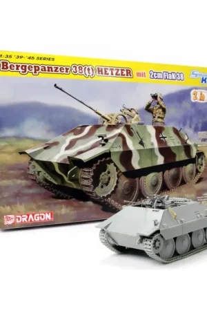 Bergepanzer 38(t) Hetzer Schaalmodel Snelle Levering