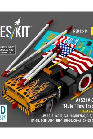 Gereduceerde Prijs A/S32A-31A 'Mule' Tow Tractor (short version) Schaalmodel