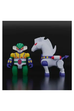 Steel Jeeg pack 2 Brickroid Figures Steel Jeeg: Pantheroid Set 5 cm Figuurtje Gecertificeerd