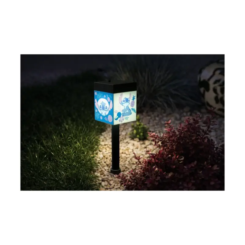 Nieuw Lilo & Stitch LunaGlo Stitch Solar Lantern with Stake