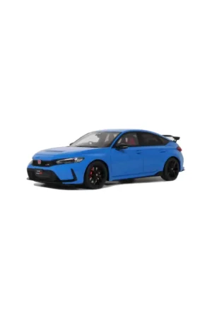 Koop Vandaag Otto mobile honda civic type r racing/boost blue pearl 2022 1/18 Miniatuur