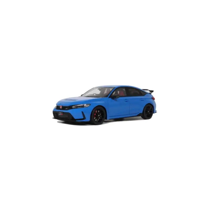 Koop Vandaag Otto mobile honda civic type r racing/boost blue pearl 2022 1/18 Miniatuur