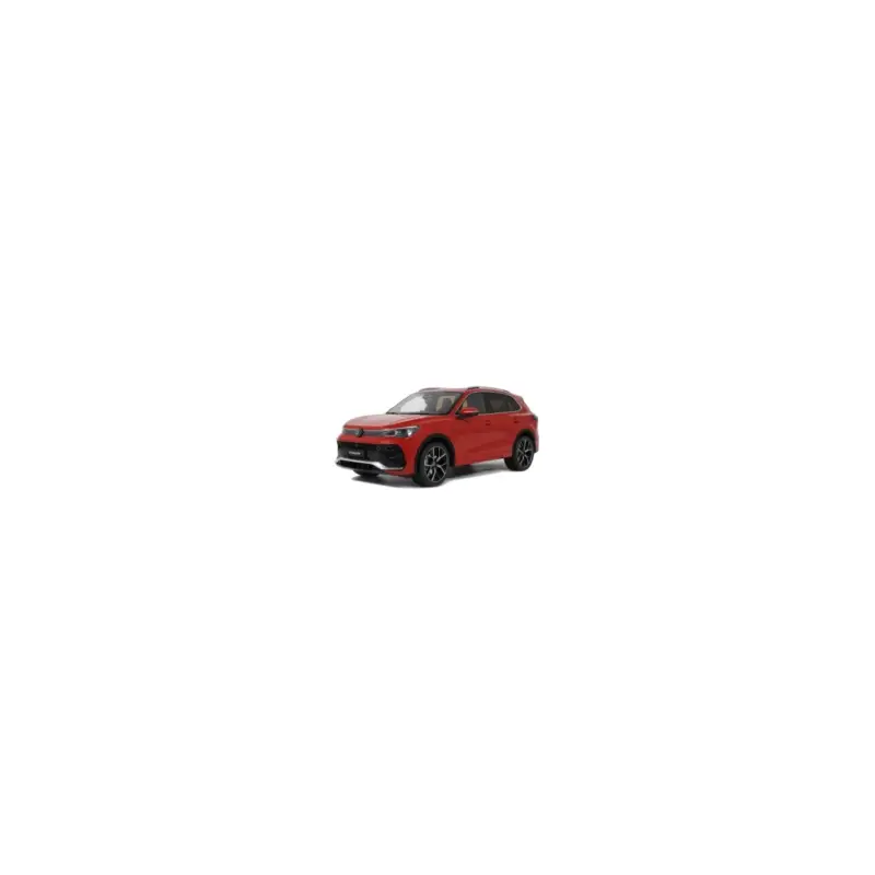 Weekendaanbieding Otto mobile volkswagen tiguan e tsi r-line persimmon red metallic lb3b 2024 1/18 Miniatuur