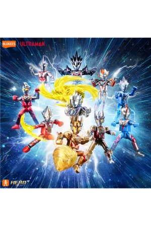 Ultraman Blokees Galaxy Version 16 asst 9pcs Flitsaanbieding