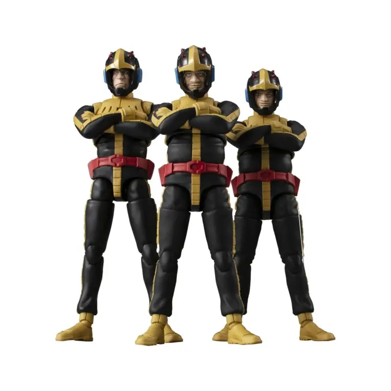 Mobile Suit Gundam pack 3 Figures GMG Collection Principality of Zeon Jet Stream Attack 10 cm (with gift) Uitverkoop