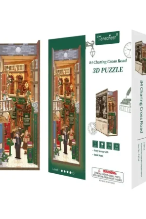 BOOK NOOK KIT - DIY- 84 Charing Cross Road - 178pcs + LED Light Beperkt Aanbod