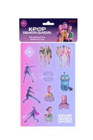 KPOP DEMON HUNTERS - Sticker Set (12pc) Aanbieding