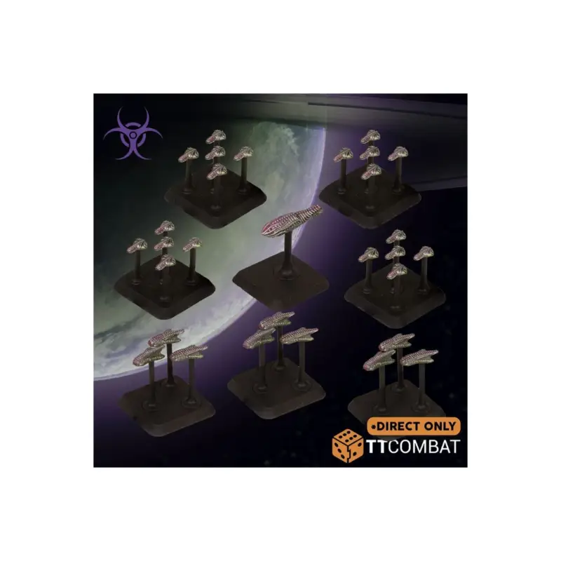 Dropfleet Commander - Scourge Launch Assets Figuurtje Finale Uitverkoop