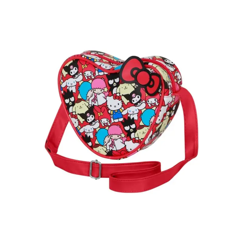Lage Kosten Sanrio Casual Heart Hello Kitty Friends Multicolour Shoulder Bag