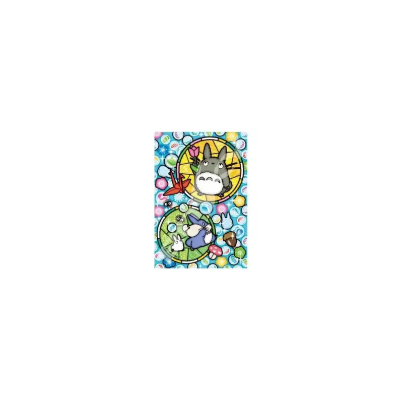 Puzzel MY NEIGHBOR TOTORO - Totoro - Stained Glass Puzzle 126 Pieces Beperkte Voorraad