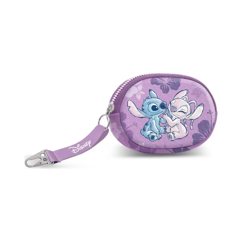 Finale Uitverkoop Lilo & Stitch Pill Stitch & Angel Pink Coin Purse