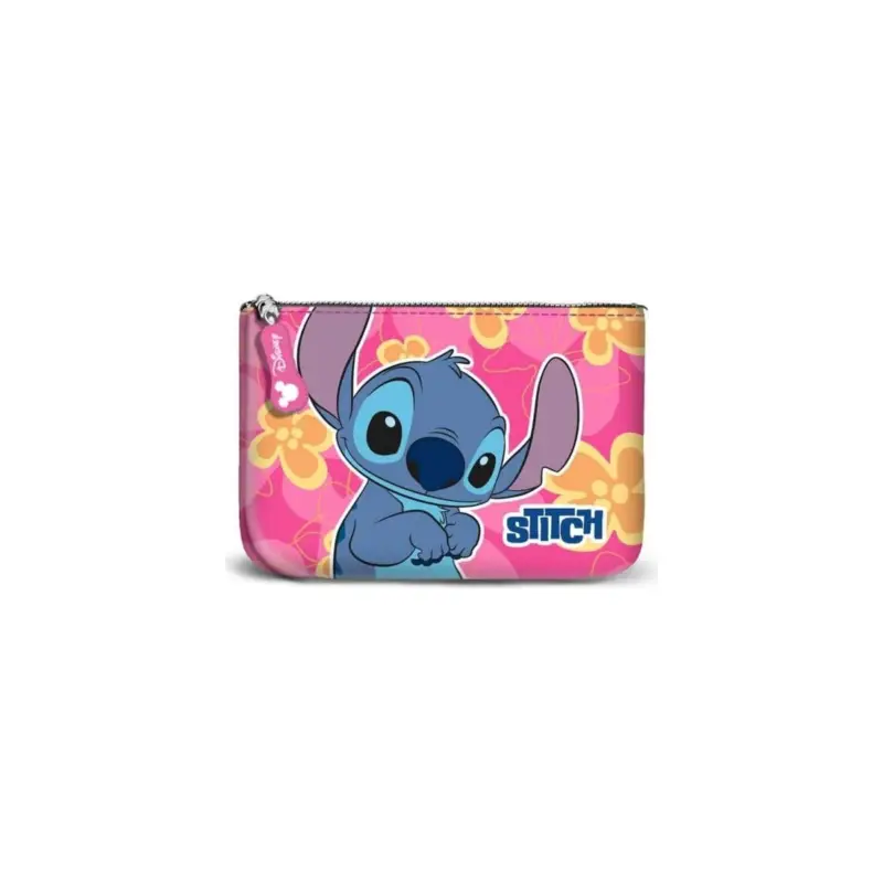 Lilo & Stitch Small Square Cute Pink Coin Purse Lage Prijs
