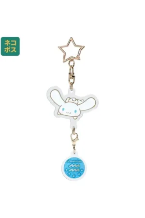 Lage Kosten HELLO KITTY - Cinnamoroll - Aquarius Zodiac Symbol Keychain