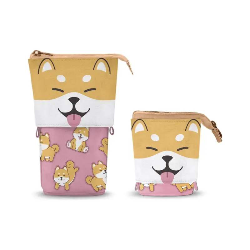 Oh My Pop! Cute Shiba Pink pencil case Koop Vandaag
