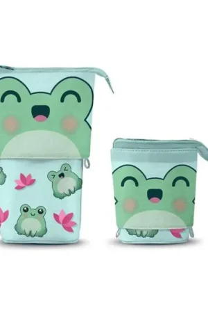 Oh My Pop! Cute Froggy Turquoise pencil case Premium
