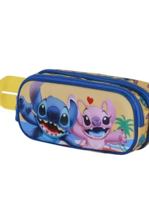 Lilo & Stitch 3D Double pencil case Ocean Blue Beperkt Aanbod