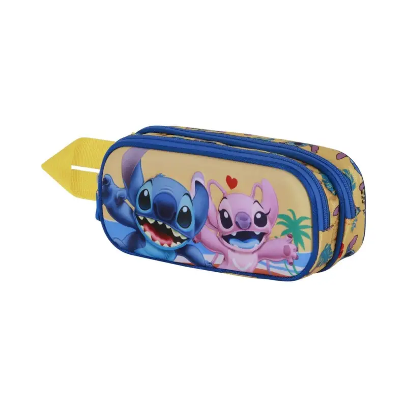 Lilo & Stitch 3D Double pencil case Ocean Blue Beperkt Aanbod