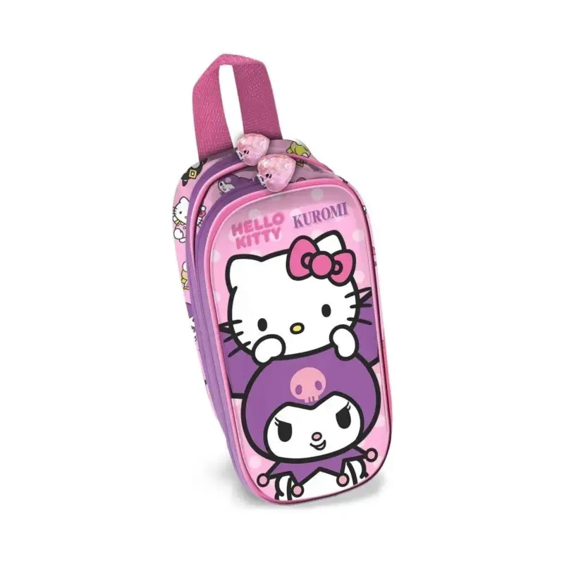Goedkoop Sanrio 3D Double pencil case Hello Kitty Playful Pink
