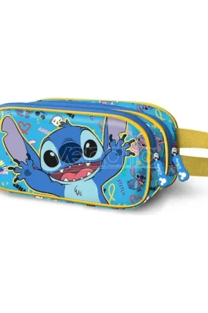Lilo & Stitch 3D Double pencil case Hello Blue Gecertificeerd