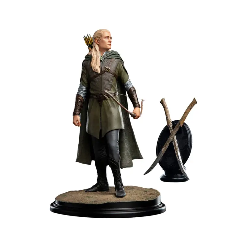Snelle Levering The Lord of the Rings Classic Series 1/6 scale Legolas, Hunter of the Plains Limited Edition statue, 32 cm
