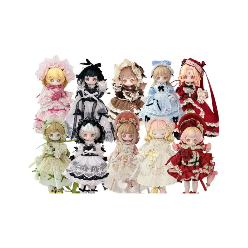 Beperkte Voorraad Original Character pack of 8 Vintage treasures Figures - Antique Gift Box 18 cm Figuurtje