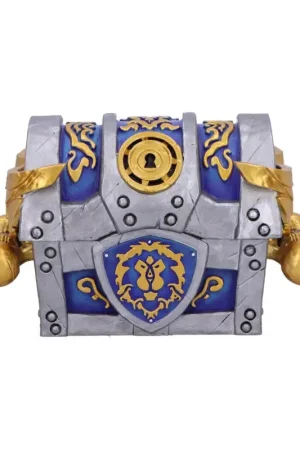 World of Warcraft Treasure Chest Alliance War storage box, 11 cm Direct Beschikbaar