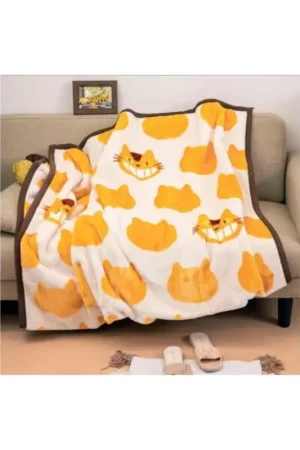 Koop Vandaag MY NEIGHBOR TOTORO - Catbus - Large Blanket 200x140cm