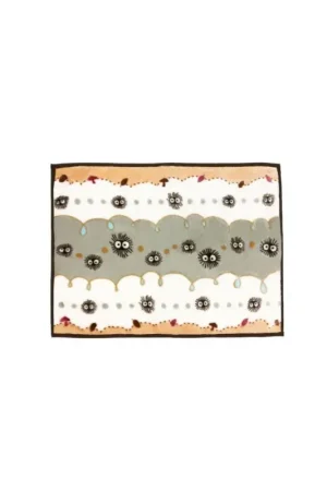 Alleen Vandaag MY NEIGHBOR TOTORO - Soot Sprite - Blanket Throw 70x100cm