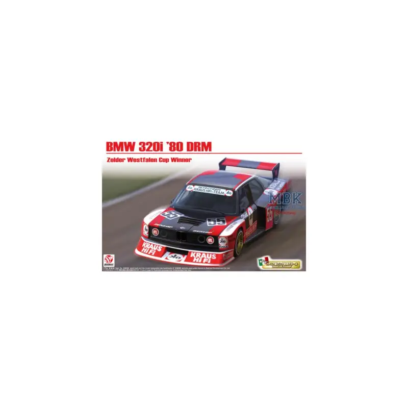 BMW 320i Turbo E21 DRM 1980 Zolder 1:24 Schaalmodel Hete Deal
