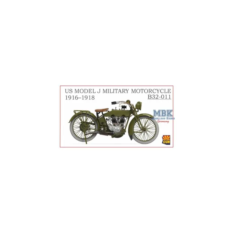 US Model J Military Motorcycle 1916–1918 Veilige Betaling
