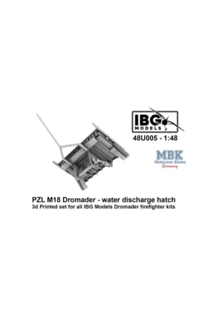 Koop Online PZL M18 Dromader - Water Discharge Hatch - 3d Pr.