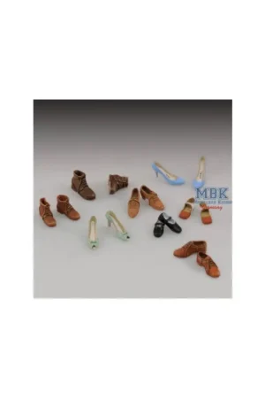 Assorted shoes 1/35 Goedkoop