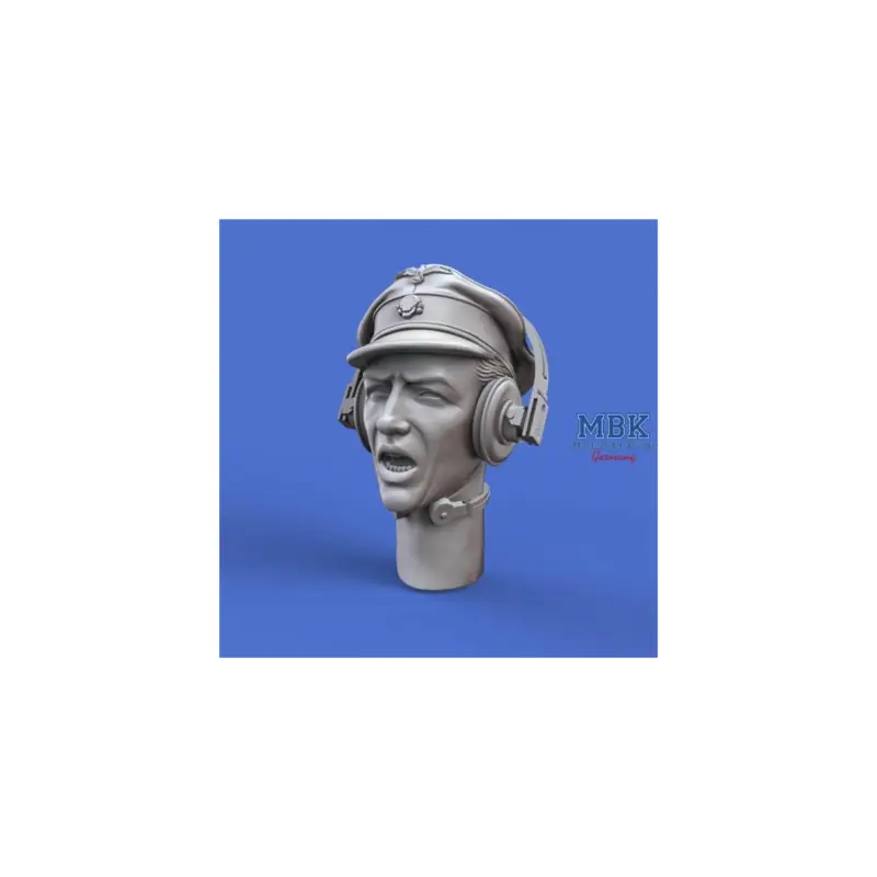 Betaalbaar German tanker heads - WWII No. 1 (1:35)
