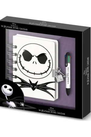 The Nightmare Before Christmas notebook with pen gift set Jack Dagaanbieding