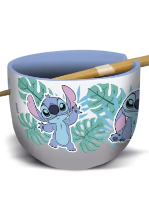 Lilo & Stitch ramen bowl with Stitch Aloha chopsticks Veilige Betaling
