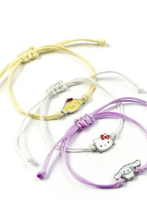 Flitsaanbieding HELLO KITTY & Friends - Set of 3 Friendship Bracelets