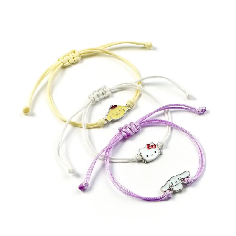 Flitsaanbieding HELLO KITTY & Friends - Set of 3 Friendship Bracelets