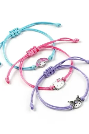 HELLO KITTY & Friends - Set of 3 Friendship Bracelets Nieuw