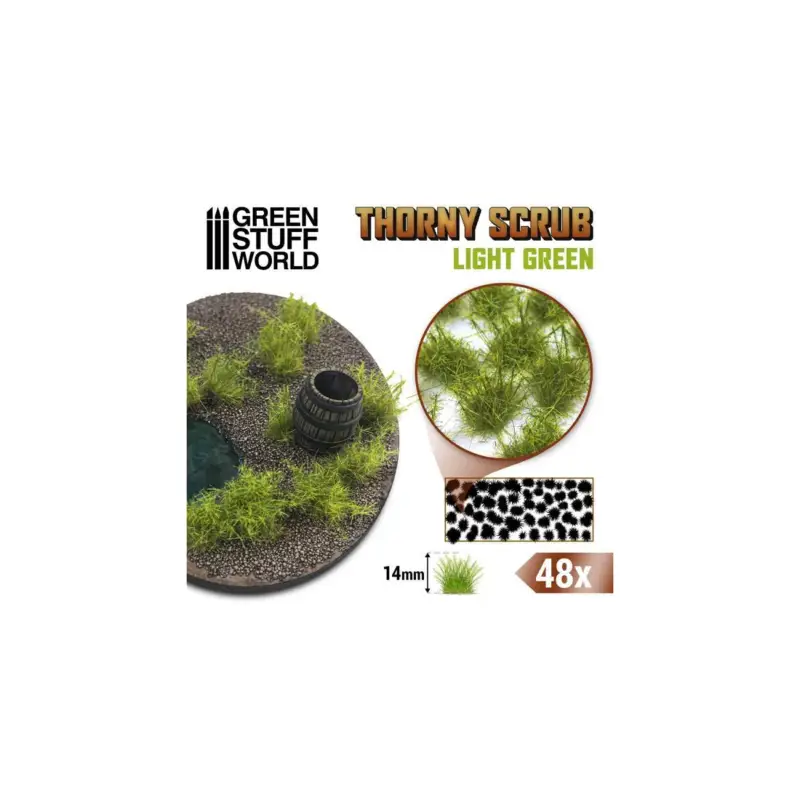Hete Deal Thorny spiky scrub - light green